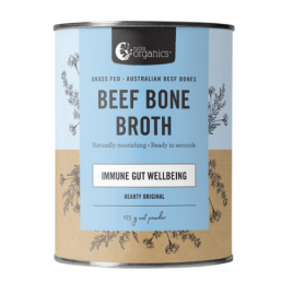 N Organics Bone Broth Beef Hearty Original 125g